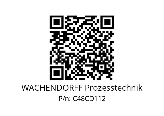   WACHENDORFF Prozesstechnik C48CD112