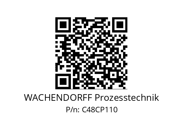   WACHENDORFF Prozesstechnik C48CP110