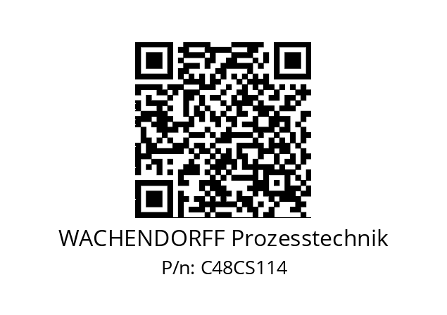   WACHENDORFF Prozesstechnik C48CS114