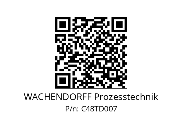   WACHENDORFF Prozesstechnik C48TD007