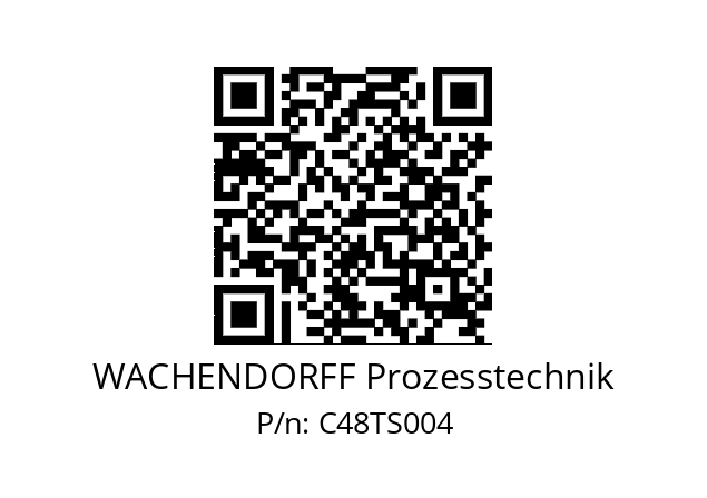   WACHENDORFF Prozesstechnik C48TS004