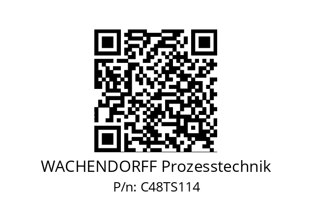   WACHENDORFF Prozesstechnik C48TS114