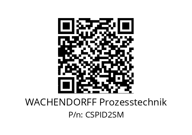   WACHENDORFF Prozesstechnik CSPID2SM