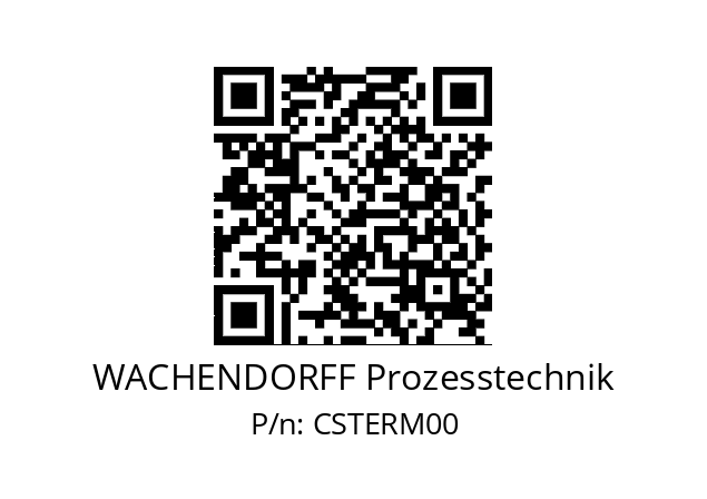   WACHENDORFF Prozesstechnik CSTERM00