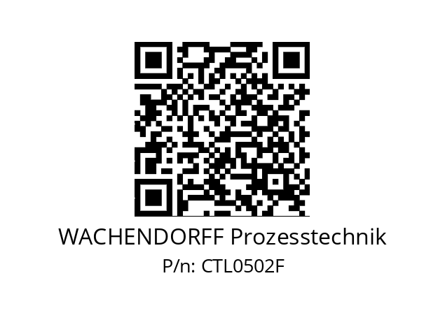   WACHENDORFF Prozesstechnik CTL0502F