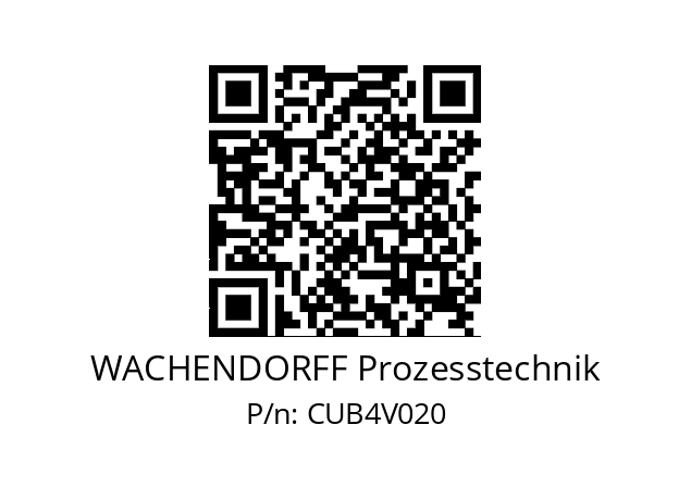   WACHENDORFF Prozesstechnik CUB4V020