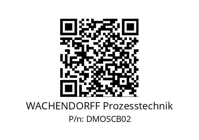   WACHENDORFF Prozesstechnik DMOSCB02