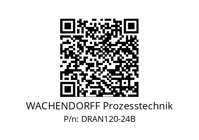   WACHENDORFF Prozesstechnik DRAN120-24B