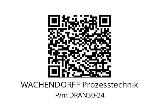   WACHENDORFF Prozesstechnik DRAN30-24