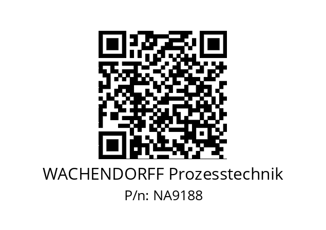   WACHENDORFF Prozesstechnik NA9188