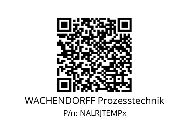   WACHENDORFF Prozesstechnik NALRJTEMPx