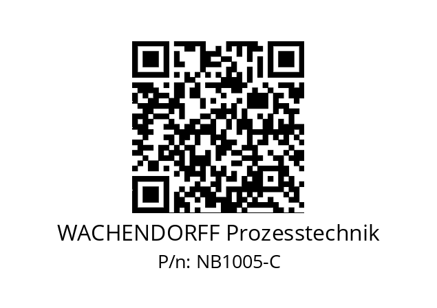   WACHENDORFF Prozesstechnik NB1005-C