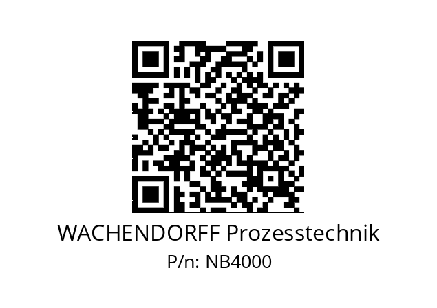   WACHENDORFF Prozesstechnik NB4000