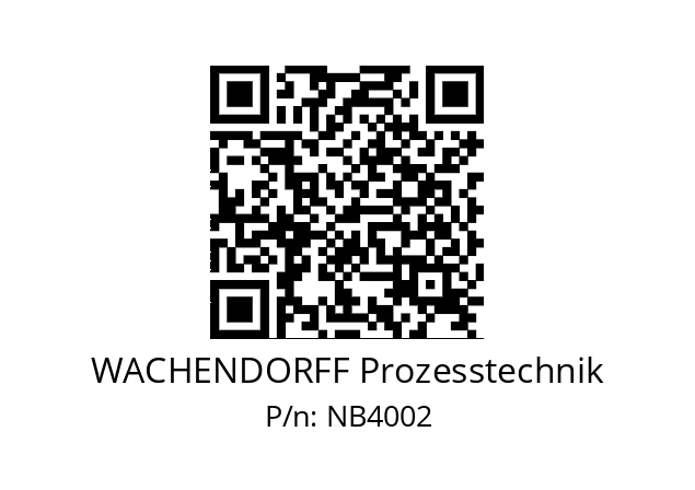   WACHENDORFF Prozesstechnik NB4002