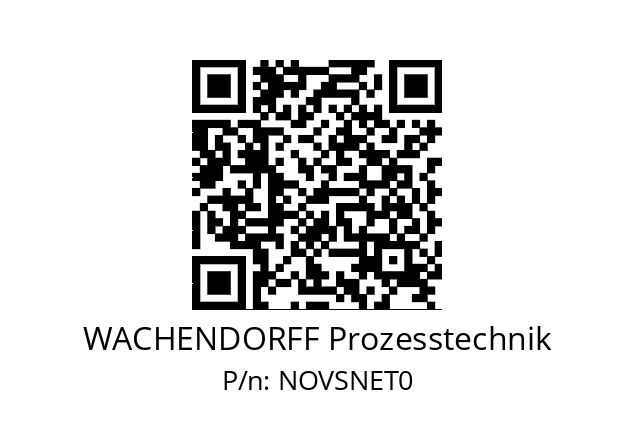   WACHENDORFF Prozesstechnik NOVSNET0