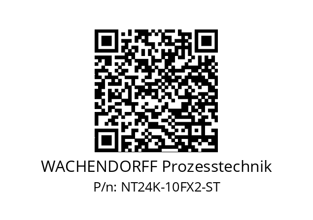   WACHENDORFF Prozesstechnik NT24K-10FX2-ST