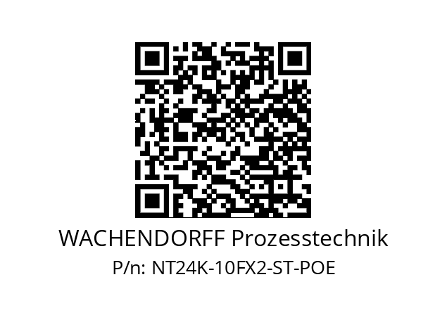   WACHENDORFF Prozesstechnik NT24K-10FX2-ST-POE