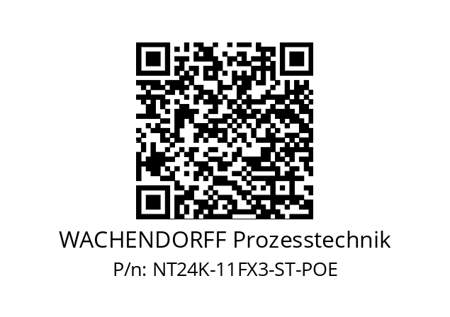   WACHENDORFF Prozesstechnik NT24K-11FX3-ST-POE