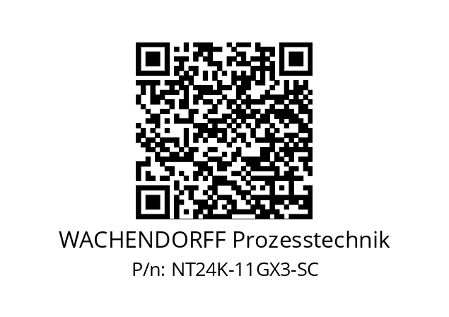   WACHENDORFF Prozesstechnik NT24K-11GX3-SC