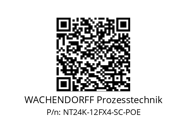   WACHENDORFF Prozesstechnik NT24K-12FX4-SC-POE