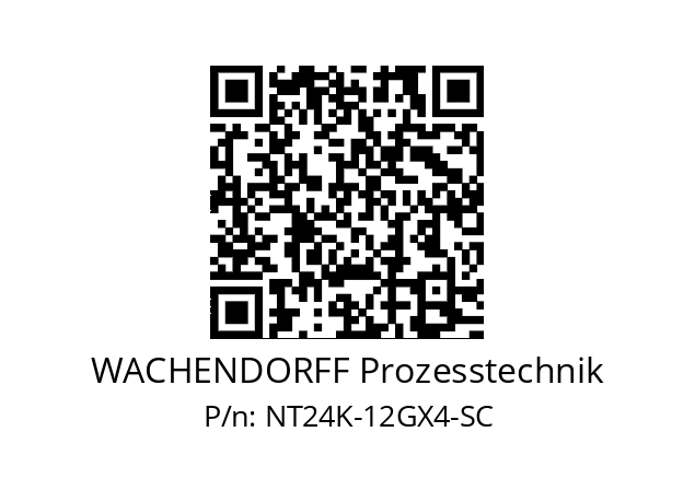   WACHENDORFF Prozesstechnik NT24K-12GX4-SC