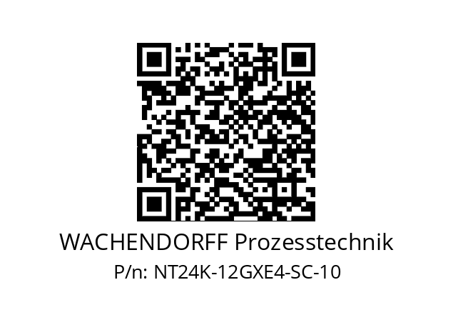   WACHENDORFF Prozesstechnik NT24K-12GXE4-SC-10