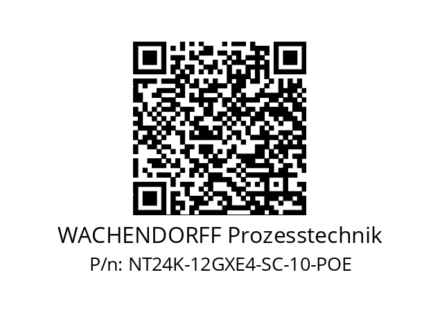   WACHENDORFF Prozesstechnik NT24K-12GXE4-SC-10-POE