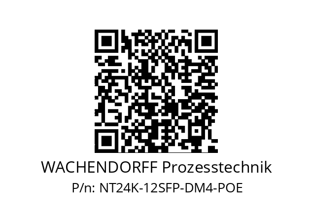   WACHENDORFF Prozesstechnik NT24K-12SFP-DM4-POE