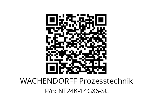   WACHENDORFF Prozesstechnik NT24K-14GX6-SC