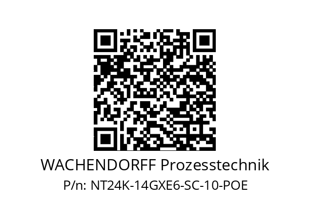   WACHENDORFF Prozesstechnik NT24K-14GXE6-SC-10-POE