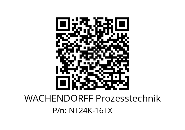   WACHENDORFF Prozesstechnik NT24K-16TX          