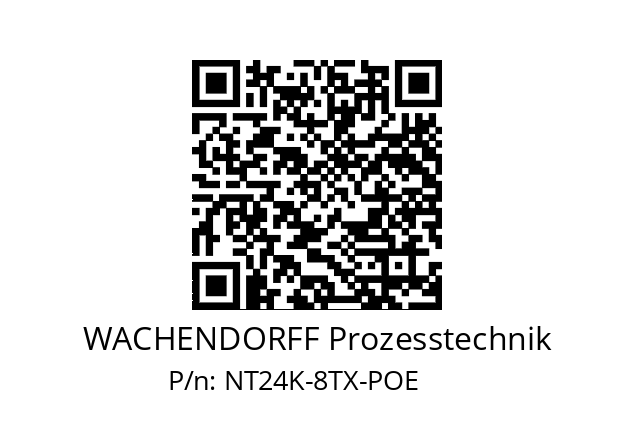   WACHENDORFF Prozesstechnik NT24K-8TX-POE       