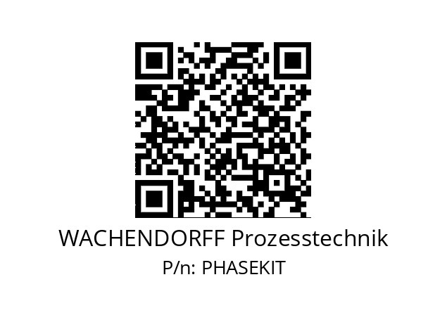   WACHENDORFF Prozesstechnik PHASEKIT