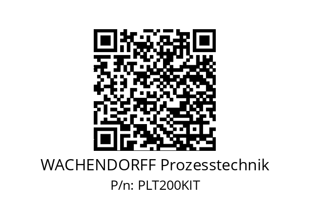   WACHENDORFF Prozesstechnik PLT200KIT