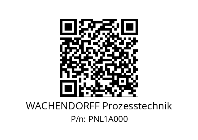   WACHENDORFF Prozesstechnik PNL1A000