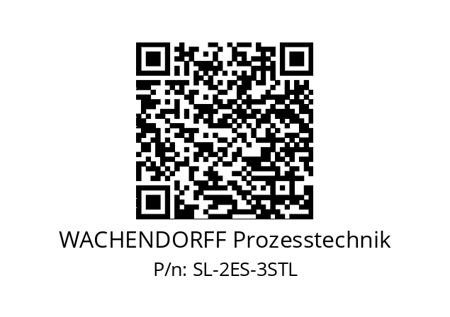   WACHENDORFF Prozesstechnik SL-2ES-3STL