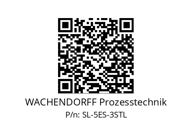   WACHENDORFF Prozesstechnik SL-5ES-3STL