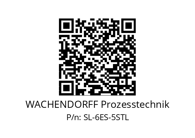   WACHENDORFF Prozesstechnik SL-6ES-5STL