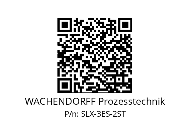   WACHENDORFF Prozesstechnik SLX-3ES-2ST