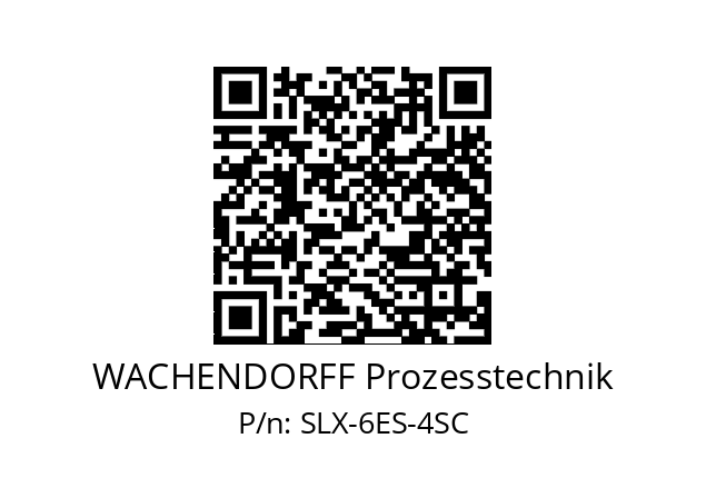   WACHENDORFF Prozesstechnik SLX-6ES-4SC