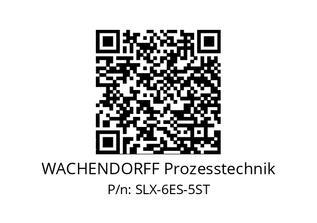   WACHENDORFF Prozesstechnik SLX-6ES-5ST