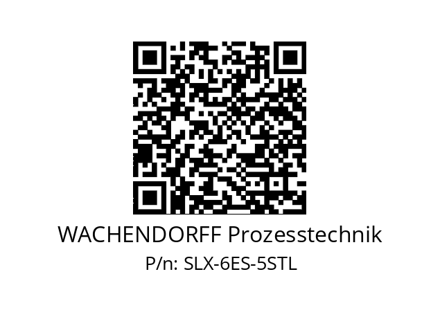   WACHENDORFF Prozesstechnik SLX-6ES-5STL