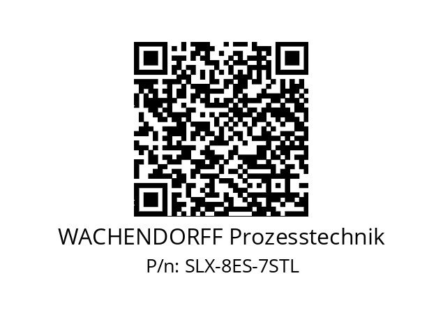   WACHENDORFF Prozesstechnik SLX-8ES-7STL