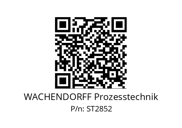   WACHENDORFF Prozesstechnik ST2852