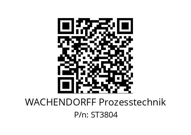   WACHENDORFF Prozesstechnik ST3804