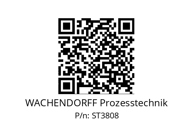   WACHENDORFF Prozesstechnik ST3808