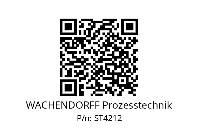   WACHENDORFF Prozesstechnik ST4212