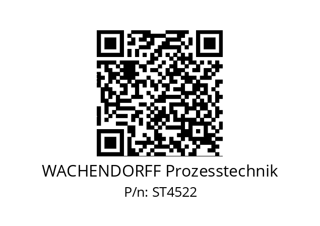   WACHENDORFF Prozesstechnik ST4522