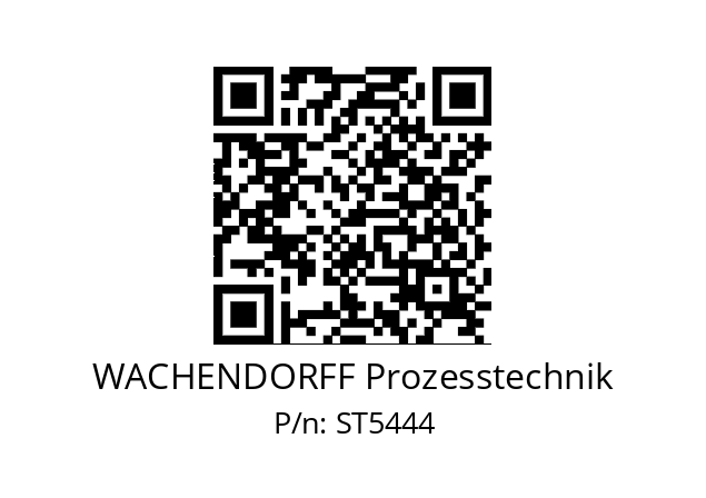   WACHENDORFF Prozesstechnik ST5444