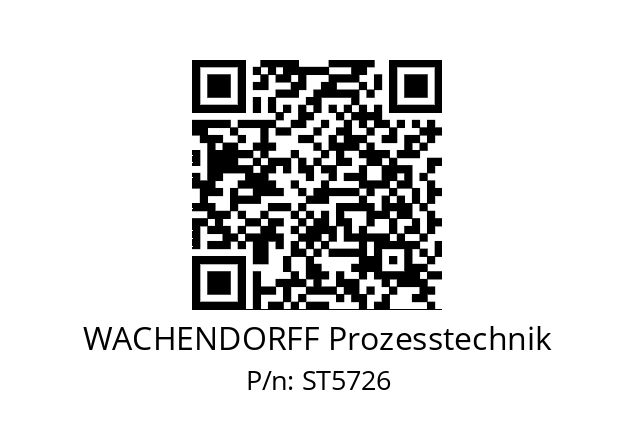   WACHENDORFF Prozesstechnik ST5726